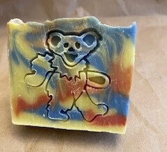JERBEARS PATCHOULI TYE DYE SOAP