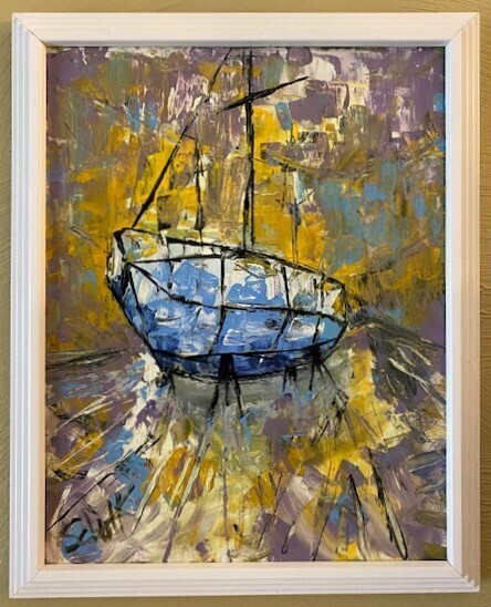 JERBEARS &quot;ON THE HARD&quot; PAINTING  SOLD, SOLD, SOLD