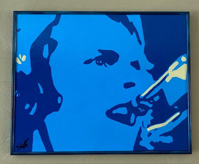 Bob Weir in Blue