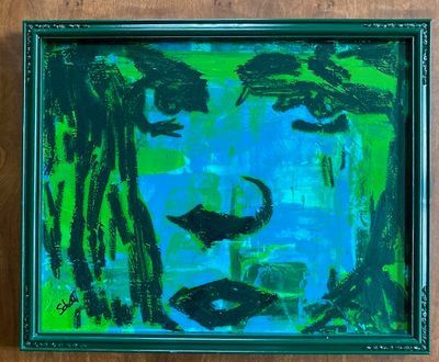 Me &amp; Mick - Self Portrait Series In Green