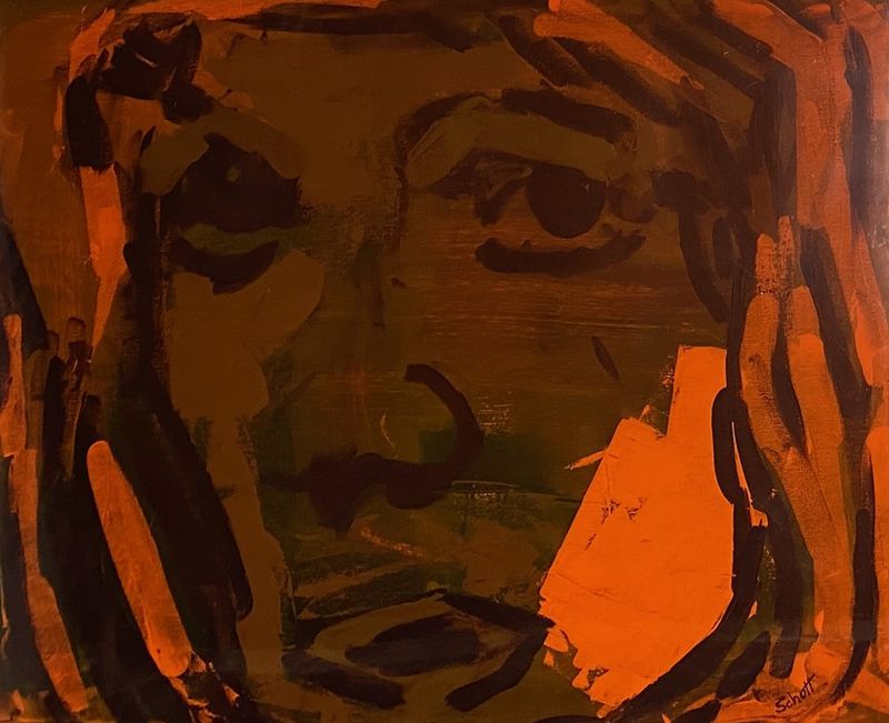 Me &amp; Mick - Self Portrait Series In Orange