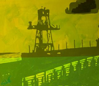 Watkins Glen, top of the esses