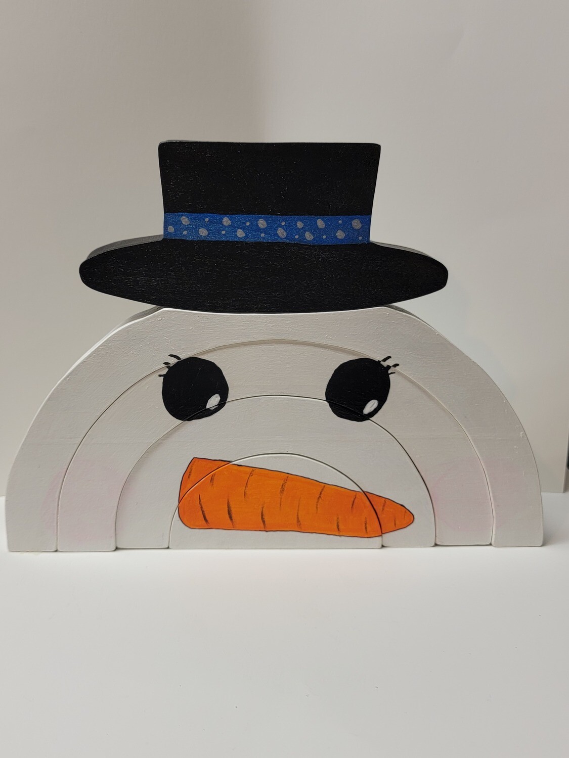 Snowman Rainbow Stacking Toy