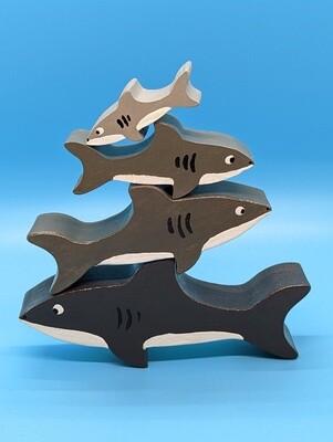 Shark Stacking Toy