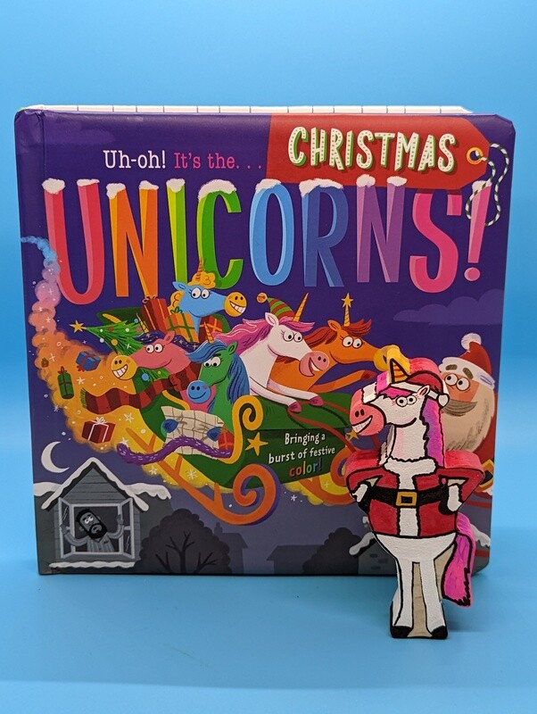 Uh-Oh It's the Christmas Unicorns Story Set