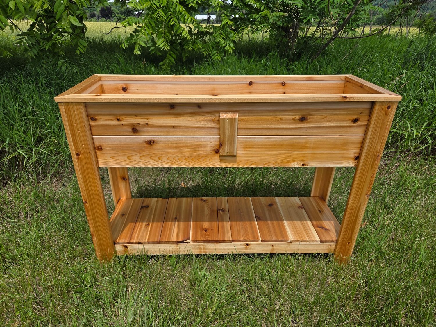 Fully Raised Garden Bed