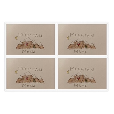 mountain mama sticker