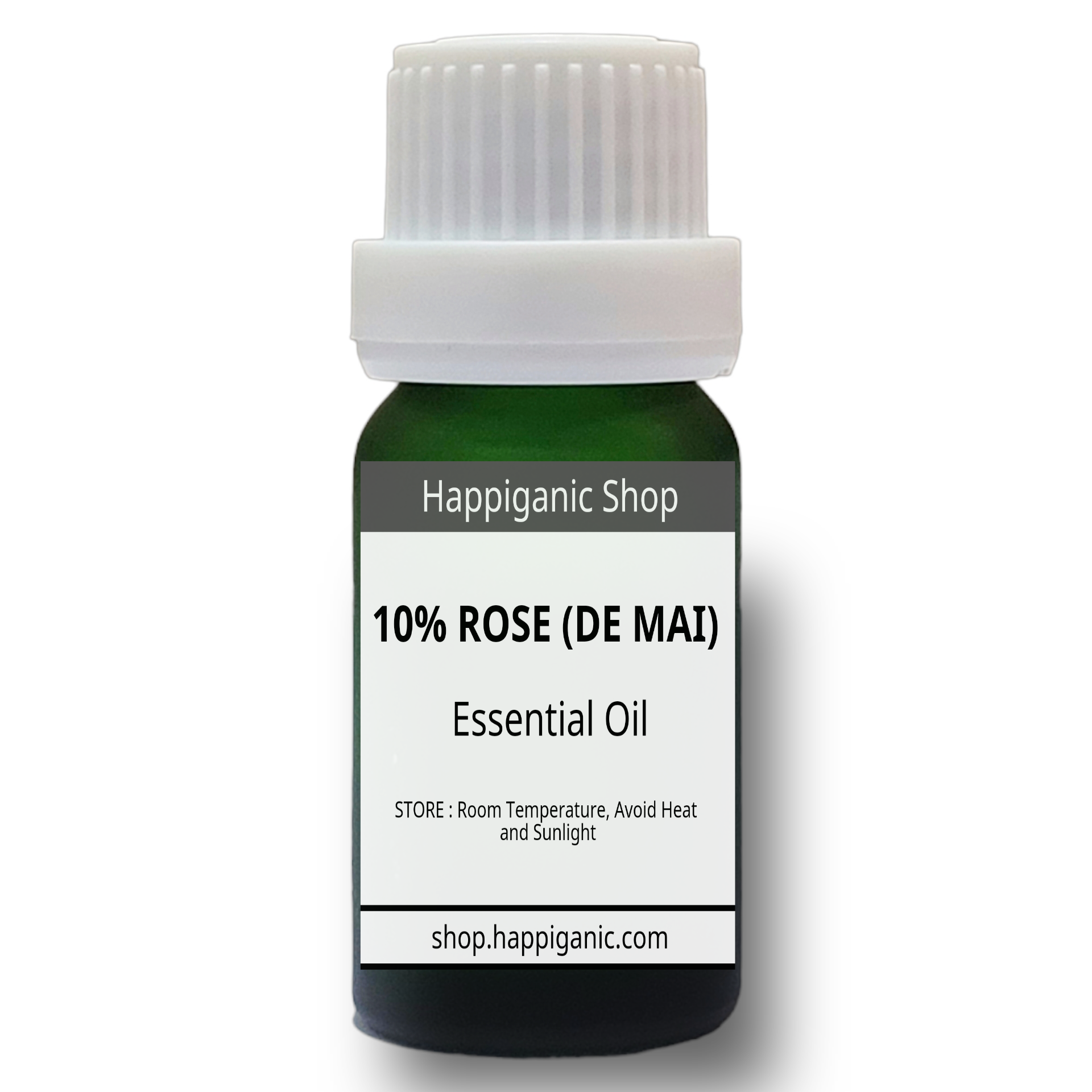 10% Rose (De Mai) Essential Oil in Grape Seed Oil- น้ำมันหอมระเหยกุหลาบเดอเมย 10% ในน้ำมันเมล็ดองุ่น