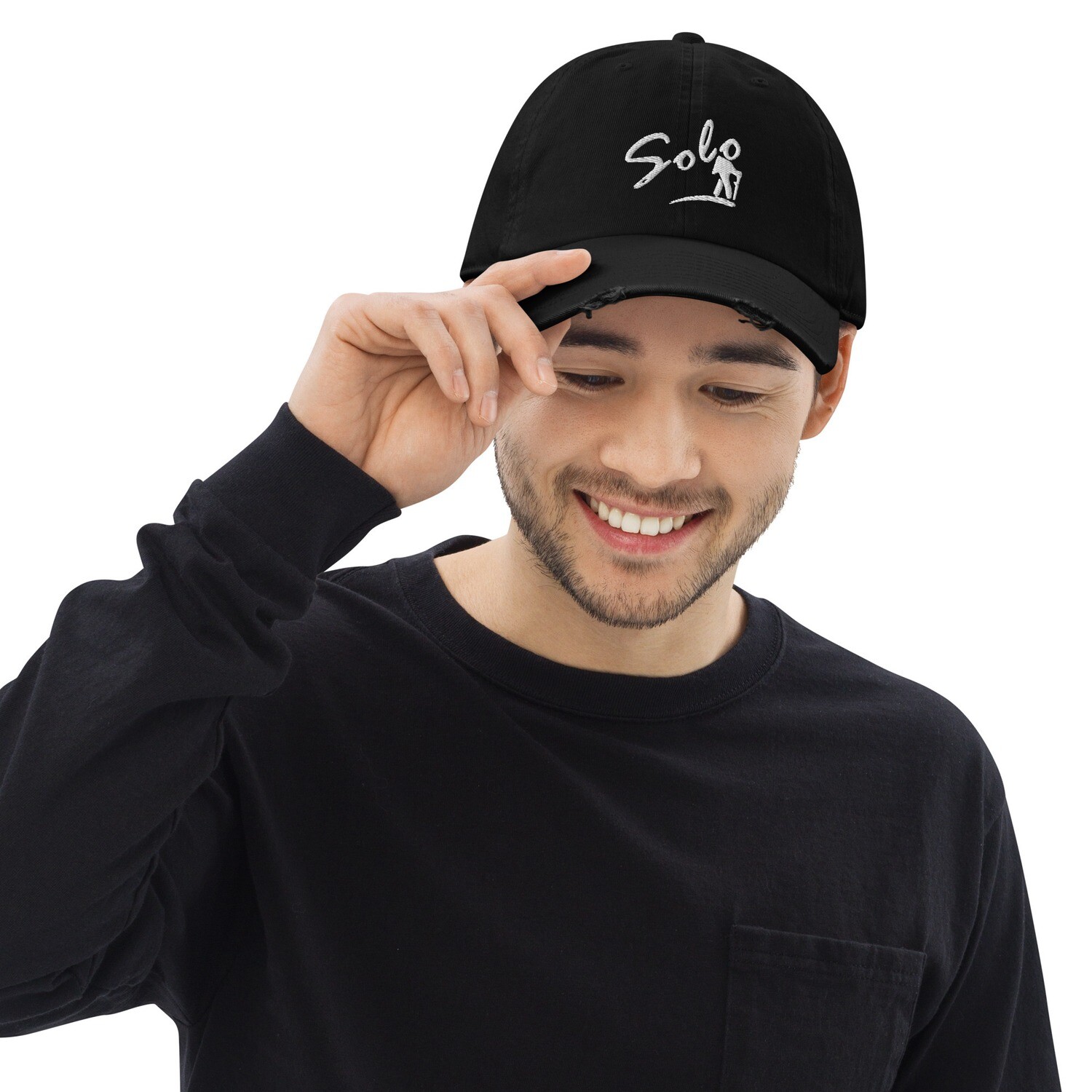 Solo the Series Distressed Dad Hat