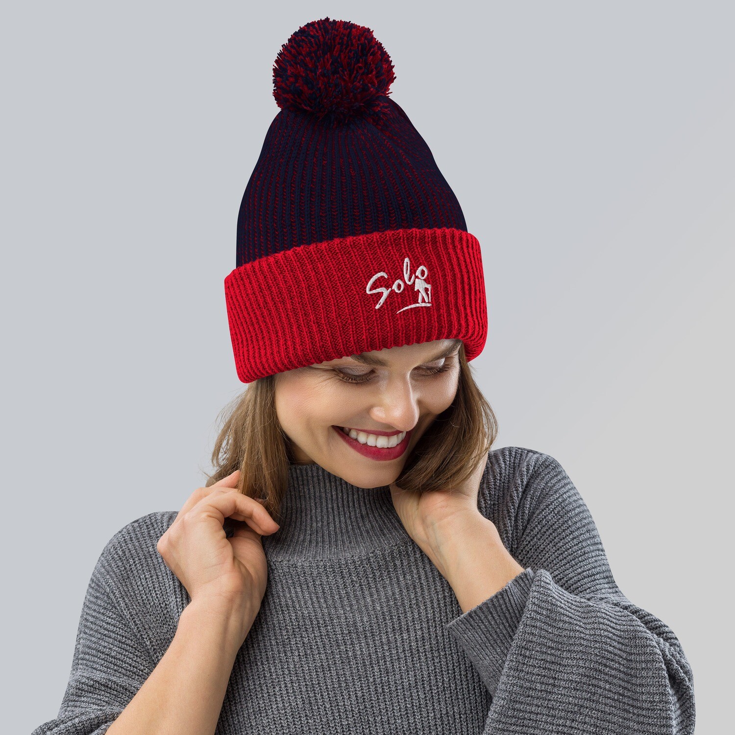 Solo the Series Pom-Pom Beanie