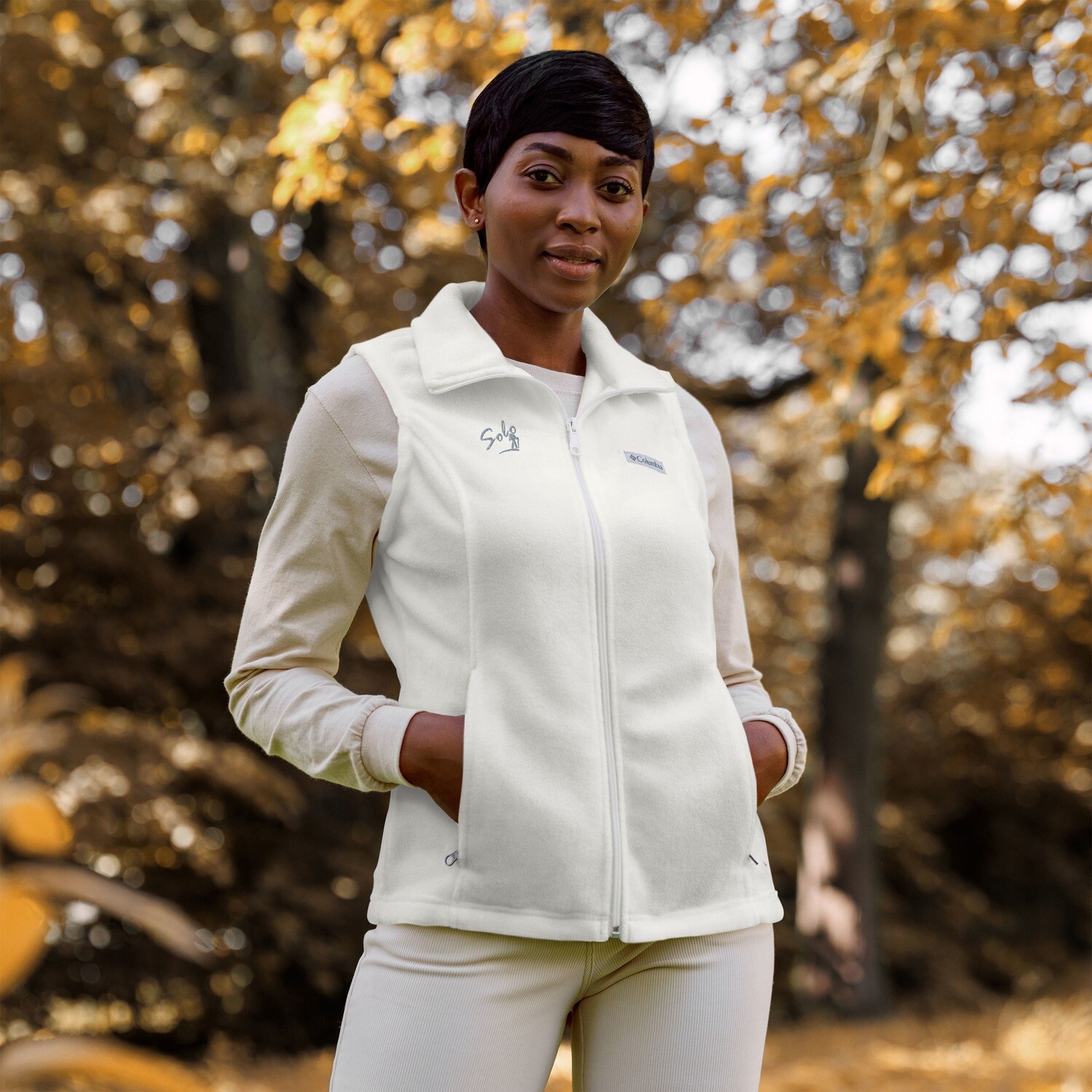 Solo the Series Columbia fleece vest