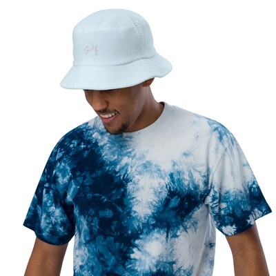 Solo the Series Unstructured terry cloth bucket hat
