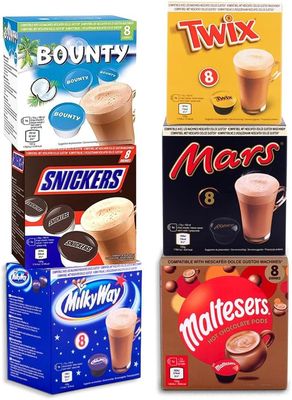 Mars® Hot Chocolate Bundle | 48 Pods | Dolce Gusto® Compatible