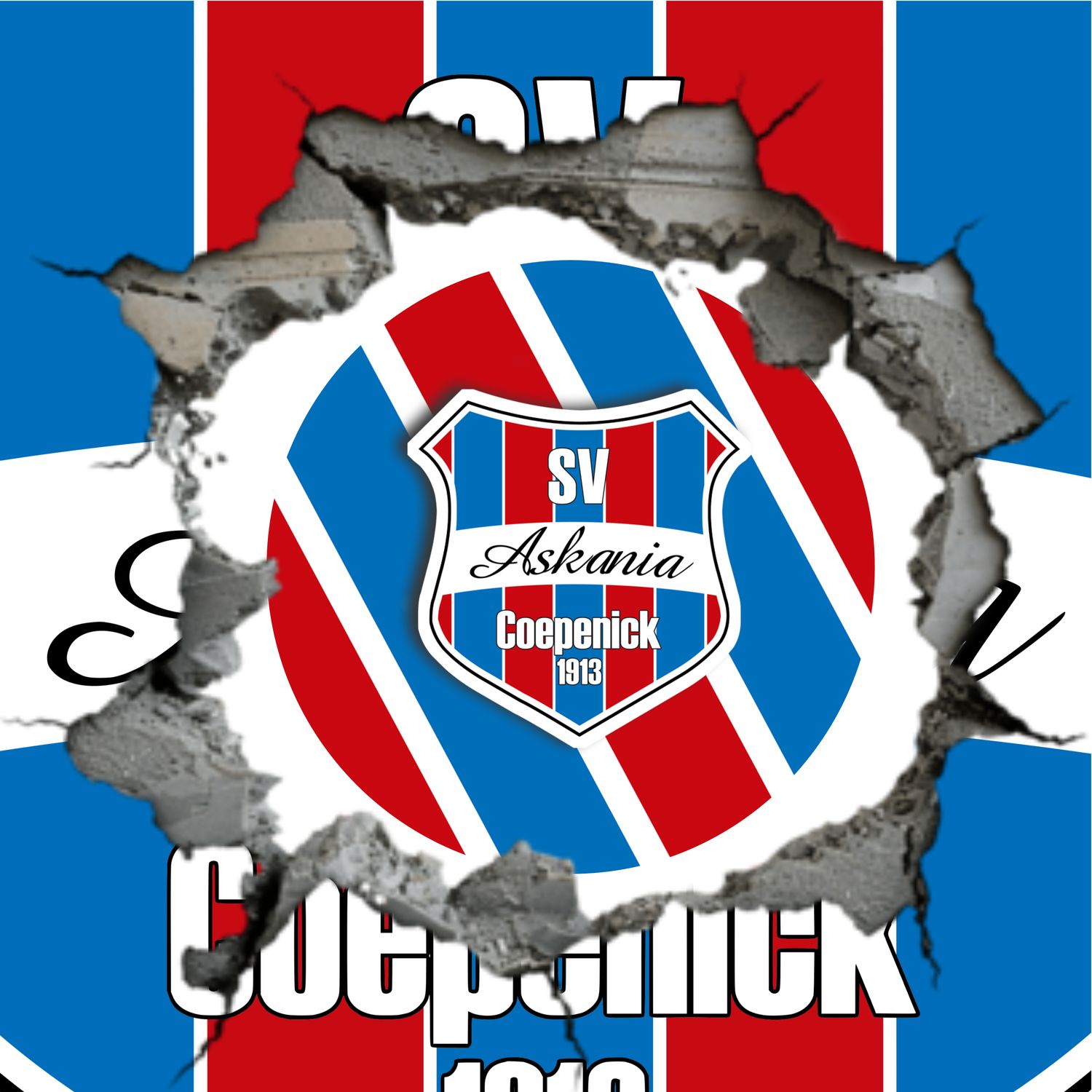 Vereinsliebe im Kreis – Der runde Askania Sticker