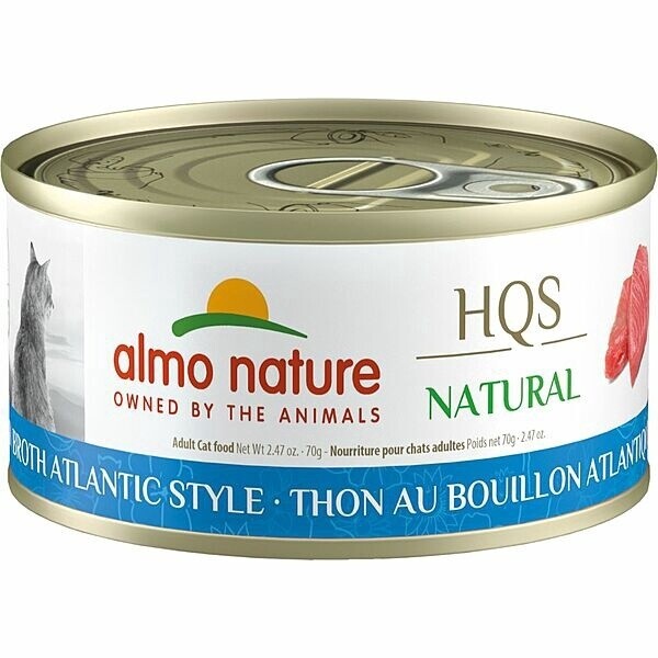 ALMO NATURE - Tuna in Broth Atlantic Style 24/70GM | Cat