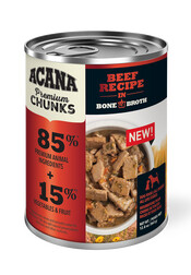 ACANA Dog Beef Recipe in Bone Broth 363gm