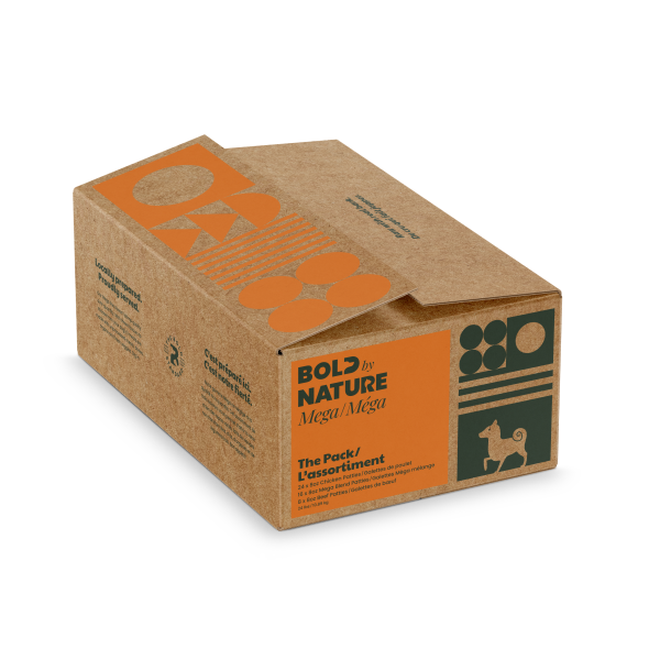 Bold by Nature Dog Mega Variety Pack w/ Chkn Patties 24 lb