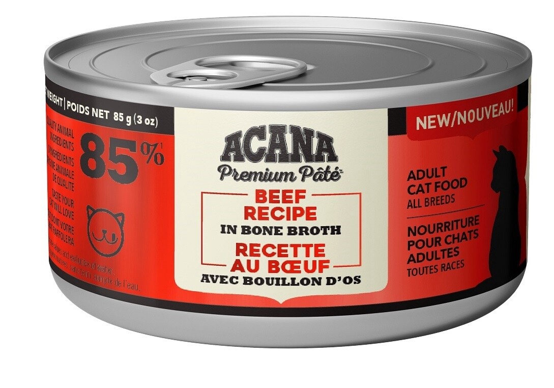 ACANA Cat Beef Recipe in Bone Broth - 85gm
