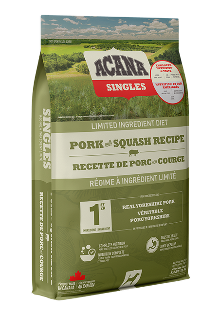 ACANA Pork with Squash Recipe - Single 1.8kg