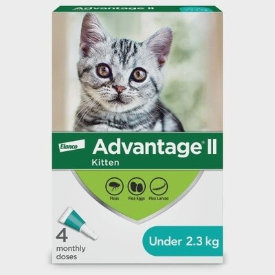 Advantage II Kitten 4pk
