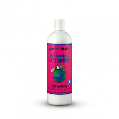 earthbath 2-in-1 Cond. Cat Shampoo Wild Cherry 16 oz