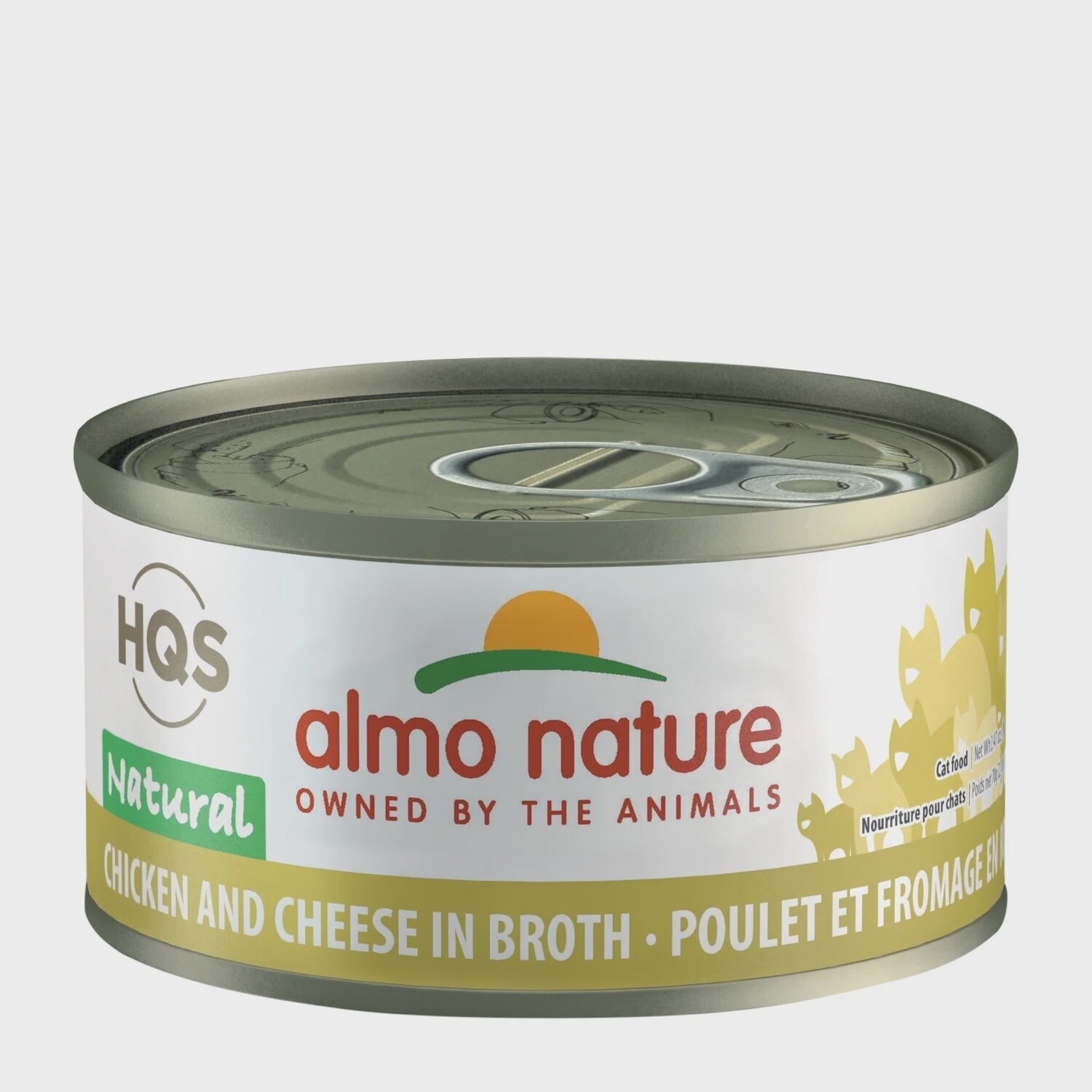 ALMO NATURE - Chicken & Cheese in Broth 70GM | Cat