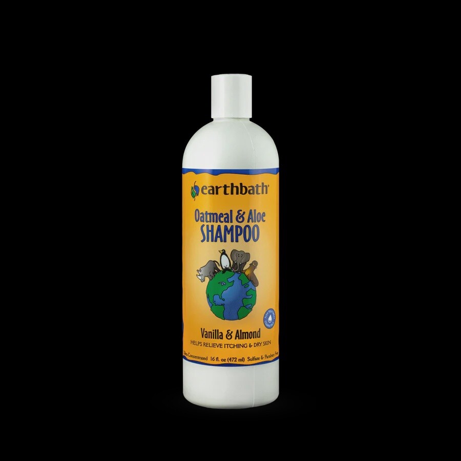 earthbath Oatmeal & Aloe Shampoo Vanilla & Almond 16 oz