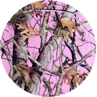 Pink Camo Paper Plates - 9