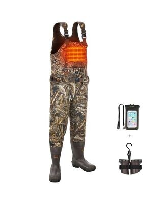 TideWe Hunting Chest Waders Heated with 800G Insulation