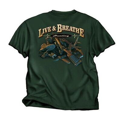 Live & Breathe Hunting T Shirt