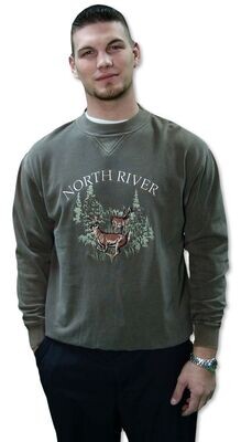 North River Deer Sweatshirt