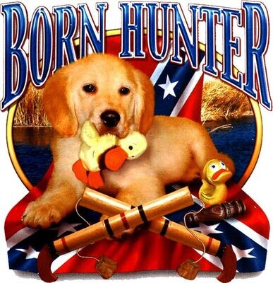 Born Hunter Kids T Shirt