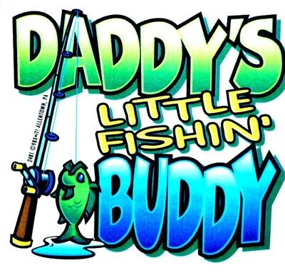 Daddy's Little Fishing Buddy T Shirt