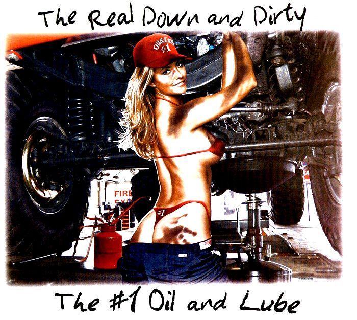 #1 Oil and Lube Adult T Shirt