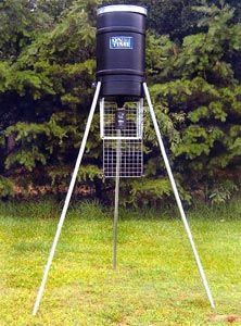 225 lb Capacity Tripod Deer Feeder w/ Elite Digital Timer