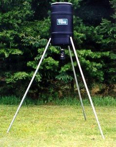 225 lb. Capacity Tripod Deer Feeder w/ Lifetime Timer