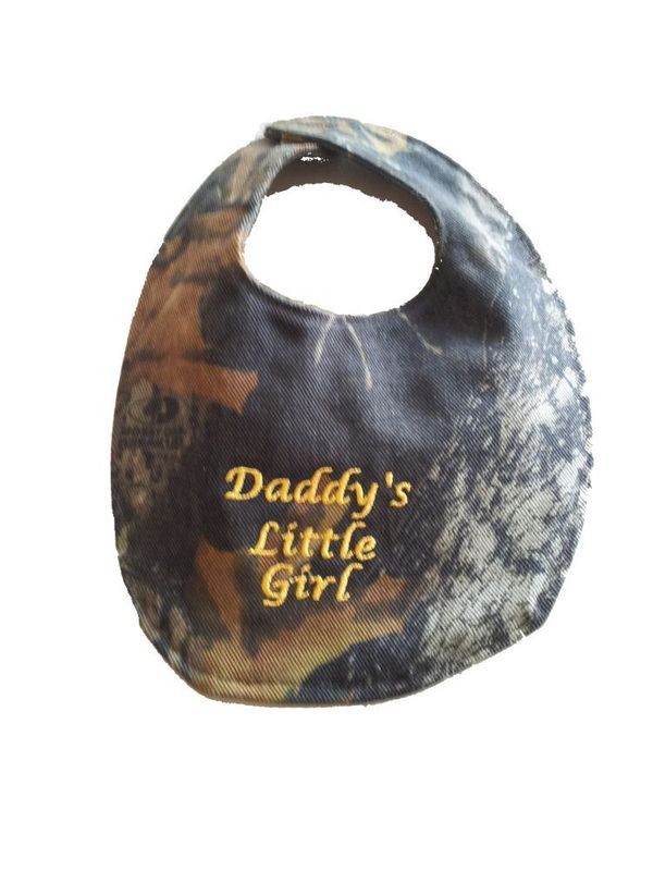 Camo Baby Bib - Daddy's Little Girl