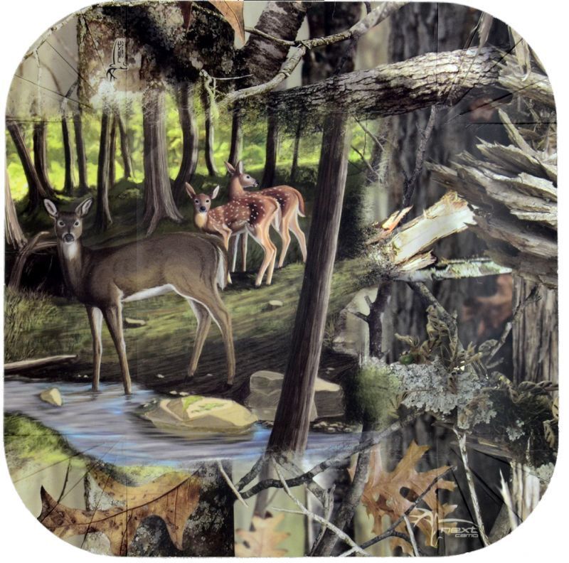 Camo Paper Plates - 7" Square