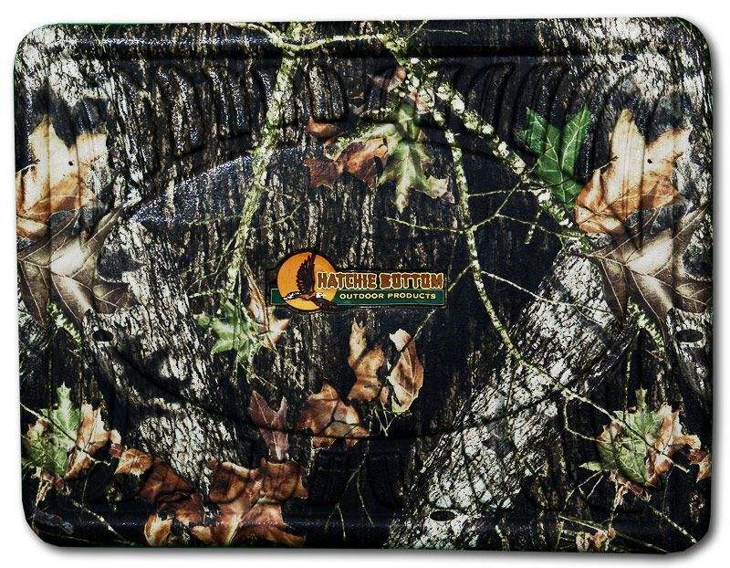 Camo Rubber Floor Mats - Mossy Oak Breakup - Back Set