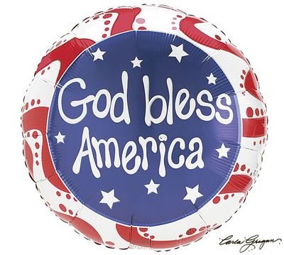 God Bless America Balloon