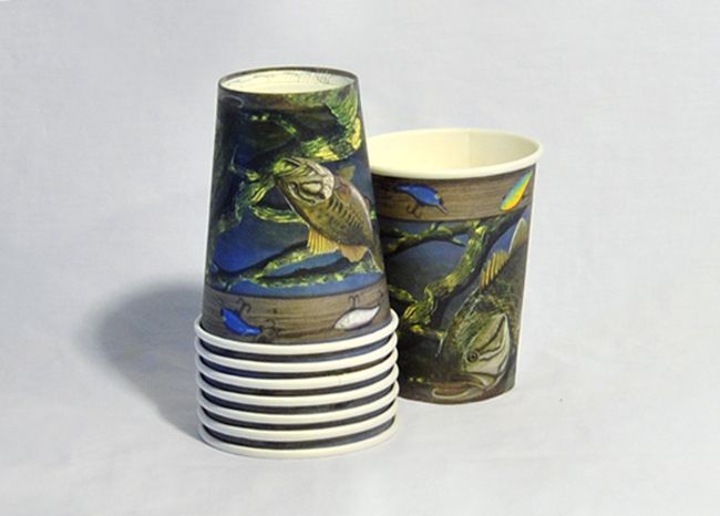 Gone Fishin' - 12 Oz Cups