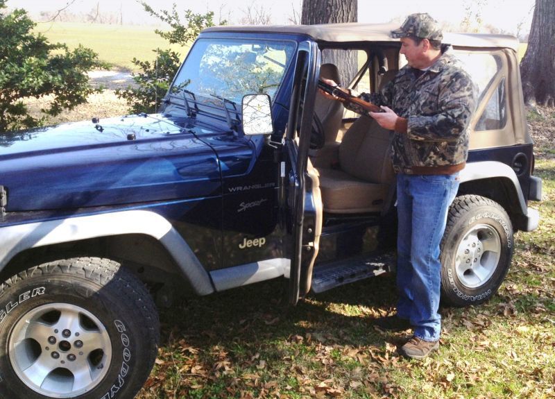 Great Day JEEP WRANGLER QUICK-DRAW OVERHEAD GUN OR GUN/CASE RACK