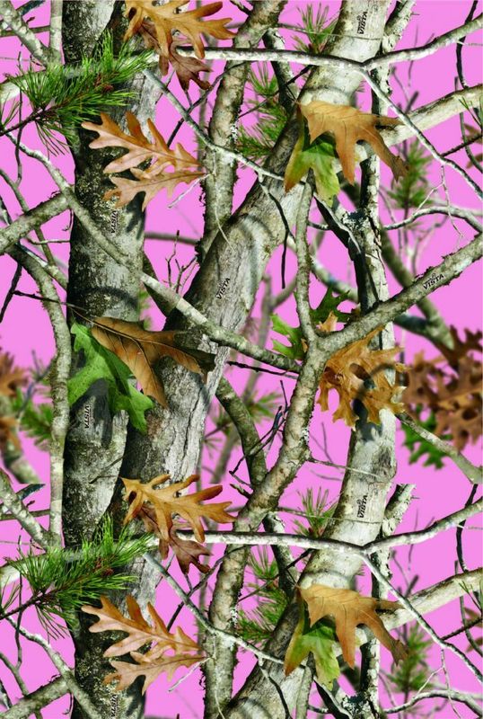 Pink Camo Gift Wrap
