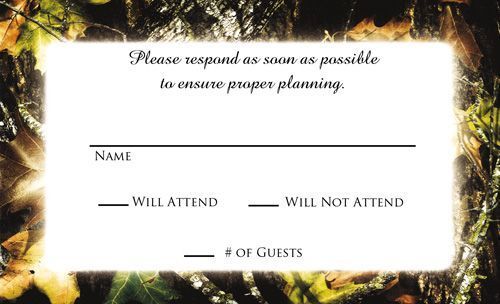 RSVP CARDS