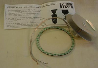 Spin Plate Assembly w/ Motor