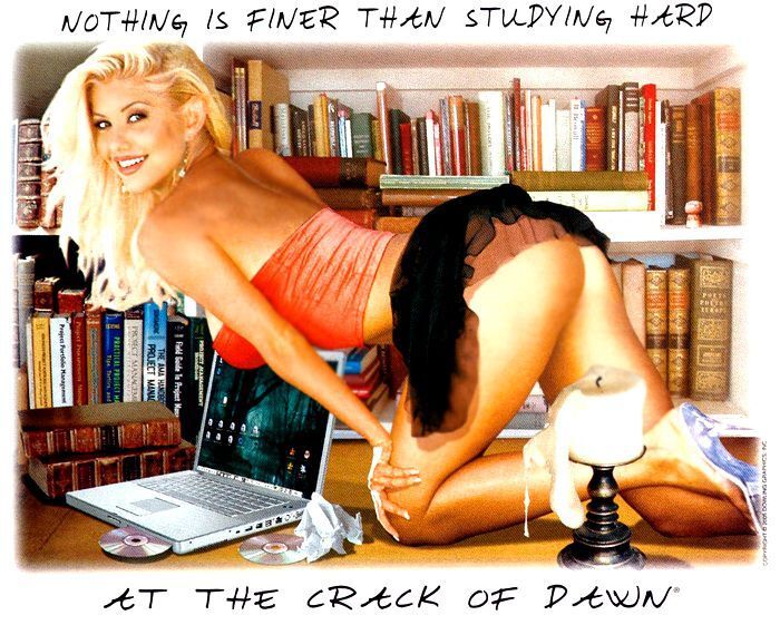 Studying Hard T Shirt