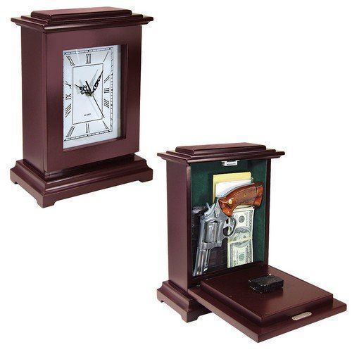 Tall Rectangular Clock - Gun Storage