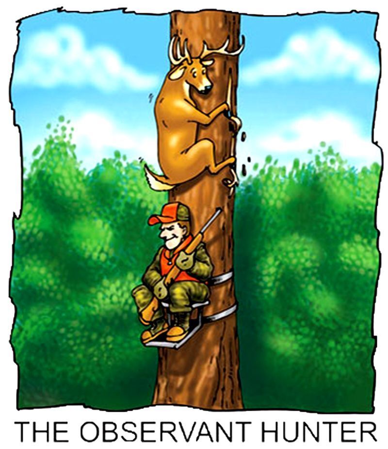 The Observant Hunter T Shirt