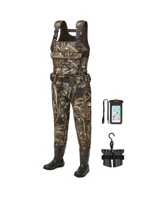 TideWe Chest Waders for Women with 600G Insulation, Realtree Max5 Camo Waterfowl Duck Waders
