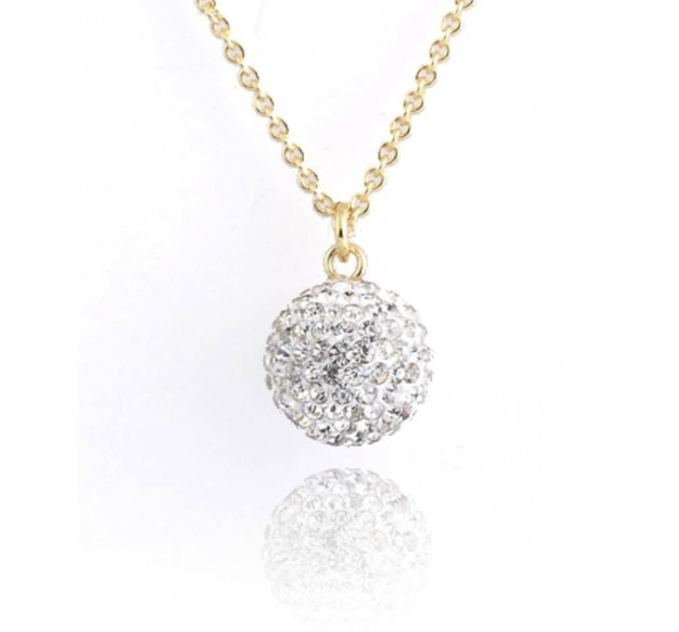 Emily's Crystal Ball Necklace